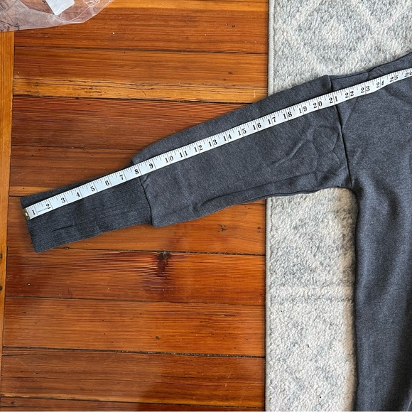 Studio Park | Regular Sweatshirt Dress in Charcoal Grey - Picture 10 of 12